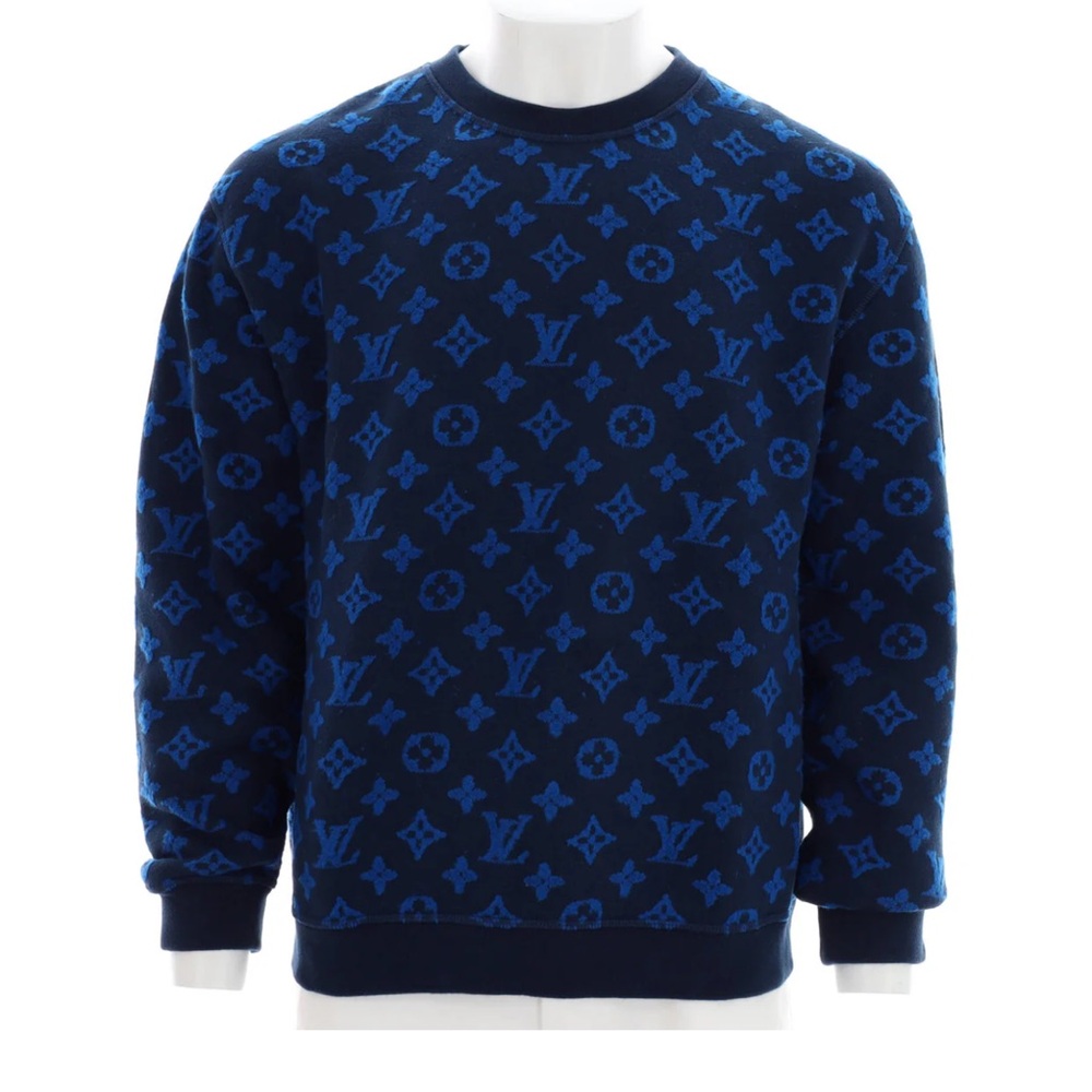 Louis Vuitton x Virgil Abloh Full Monogram Jacquard Crew
Neck